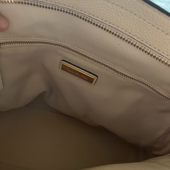 Tory Burch Leather Shoulder Bag - Cream/Natural - Picture 6 of 6